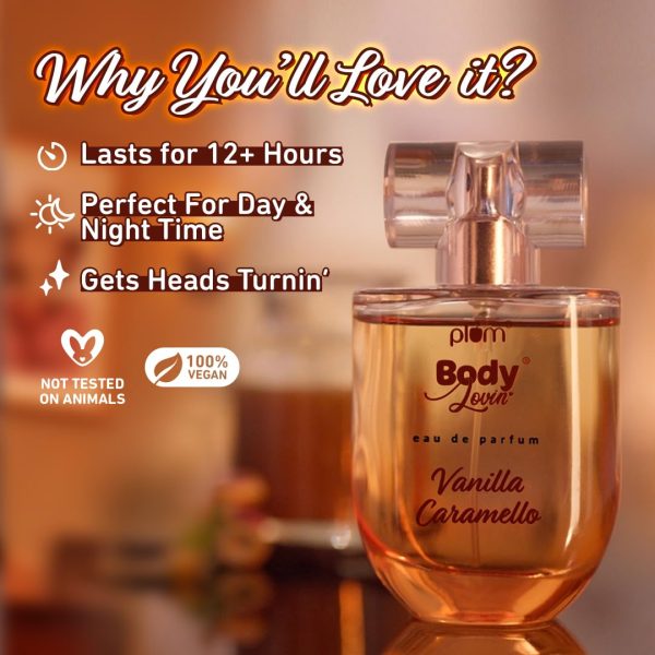 Plum BodyLovin' Vanilla Caramello Eau De Perfume | Long Lasting & Premium Gourmand Fragrance | Luxury Perfume For Women | Vanilla, Caramel & Pistachio Notes (50 ml) - Image 7